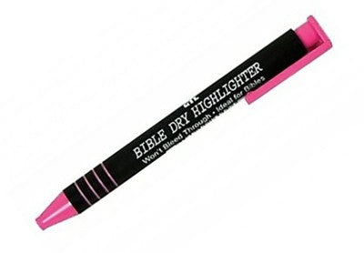 G T Luscombe Highlighter Bible Dry Pink